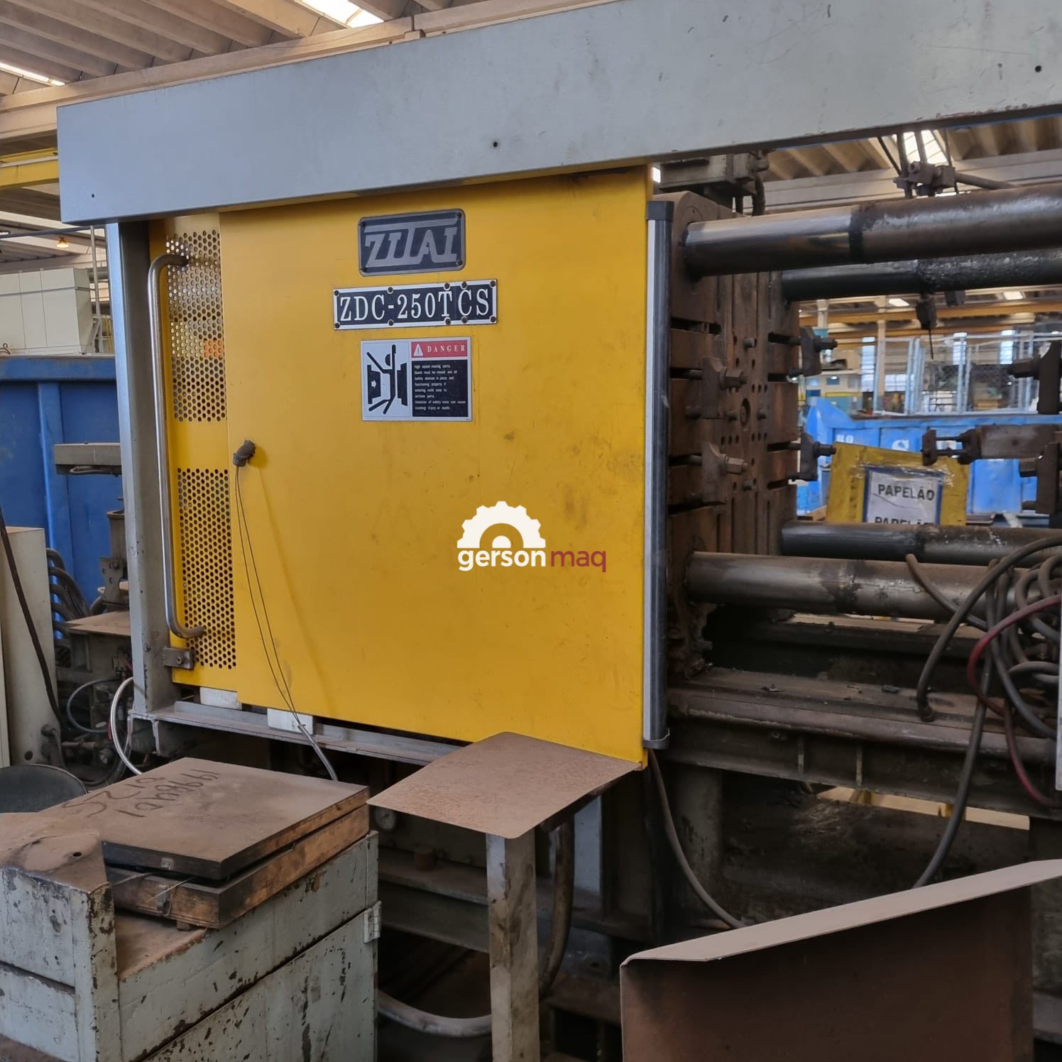 INJETORA DE ALUMINIO ZITAI ZDC250TCS - 250 TON - COMPLETA